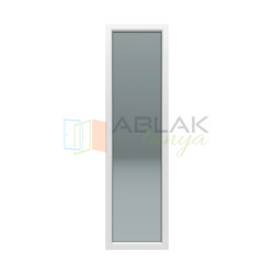 60x210 fix műanyag ablak 3 rétegű üveggel Gealan 60x210 fix műanyag ablak 3 rétegű üveggel Gealan