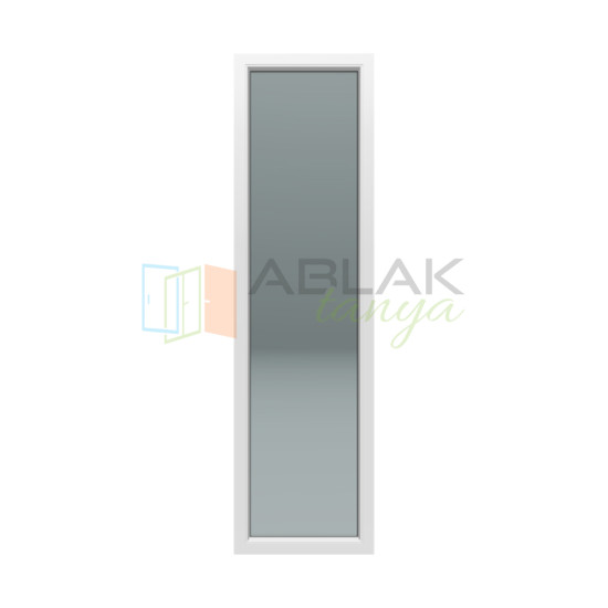 60x210 fix műanyag ablak 3 rétegű üveggel Gealan