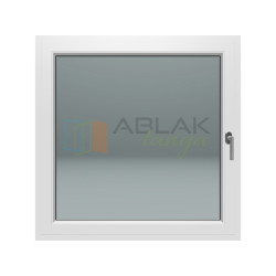 120x120 műanyag ablak, egyszárnyú, bukó/nyíló Gealan 120x120 műanyag ablak, egyszárnyú, bukó/nyíló Gealan