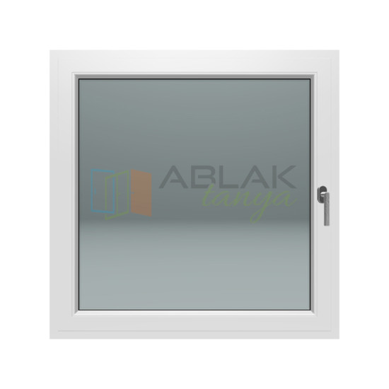 120x120 műanyag ablak, egyszárnyú, bukó/nyíló Gealan