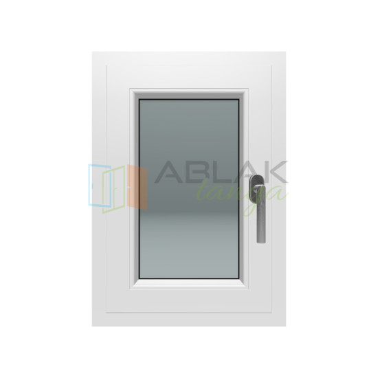 Gealan 50x70 egyszárnyú nyíló műanyag ablak 3 rétegű üveggel