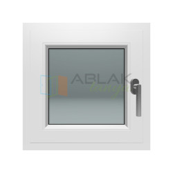 60x60 műanyag ablak, egyszárnyú, bukó/nyíló Gealan 60x60 műanyag ablak, egyszárnyú, bukó/nyíló Gealan