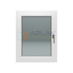 80x100 műanyag ablak, egyszárnyú, bukó/nyíló Gealan 80x100 műanyag ablak, egyszárnyú, bukó/nyíló Gealan