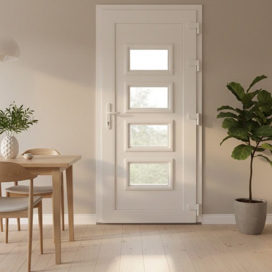 Bishop erősített műanyag bejárati ajtó Gealan 3 réteg Bishop erősített műanyag bejárati ajtó Gealan 3 réteg