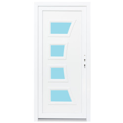 London műanyag bejárati ajtó Gealan