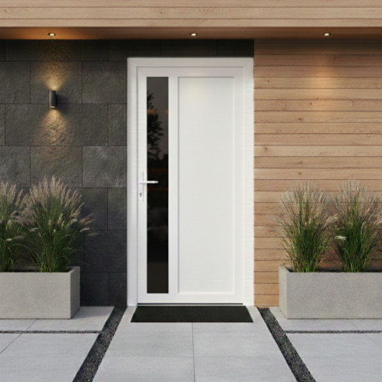 100x210 Madrid műanyag bejárati ajtó