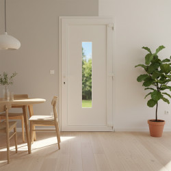 Modern műanyag bejárati ajtó