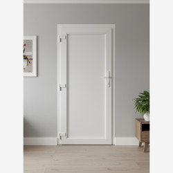 Tele műanyag bejárati ajtó