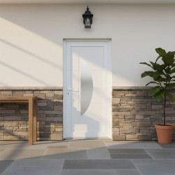 Tethys műanyag bejárati ajtó 3 réteg