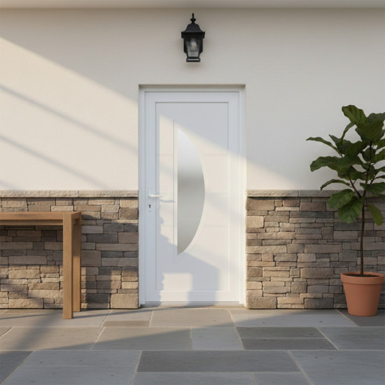 Tethys műanyag bejárati ajtó 3 réteg