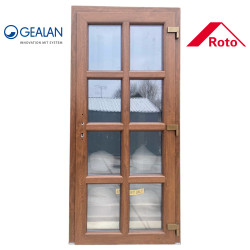 100x210 Toscana 1 Dió műanyag bejárati ajtó 100x210 Toscana 1 Dió műanyag bejárati ajtó